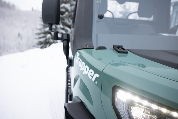 Trapper UTV 750 Marksman lähikuva edestä